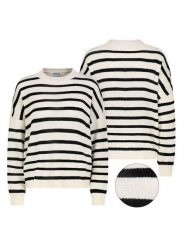 Sublevel Sweter w kolorze kremowym rozmiar: S. Brązowe swetry Sublevel, s, bez wzorów, bez ramiączek. Za 113.99 zł.