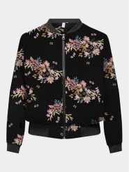 ONLY Carmakoma Kurtka bomber Lux Ellie 15309707 Czarny Regular Fit. Czarne kurtki Only Carmakoma, bez wzorów, z syntetyku, bez kaptura. Za 199.99 zł.