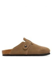 ONLY Shoes Klapki Onlriver 15331396 Szary. Szare klapki ONLY SHOES, bez wzorów, z materiału, bez obcasa, bez zapięcia. Za 229.99 zł.