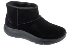 Buty zimowe damskie, Slip-Ins: On-The-GO Encore - Blair. Czarne buty trekkingowe Skechers, na zimę, z materiału, bez zapięcia. Za 339.99 zł.