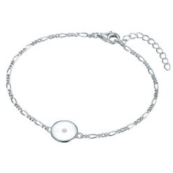 Lulu & Jane Srebro wysokiej pr óby Brylant Bransoletki 1 ct Damski. Białe bransoletki Lulu & Jane, z brylantem, srebrne. Za 479.99 zł.