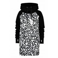 Bluza outdoorowa z kapturem damska DEEP TRIP Miszmasz softshell. Czarne bluzy DEEP TRIP, na zimę, xs, bez wzorów, z softshellu, sportowe, bez ramiączek, z kapturem. Za 499.00 zł.