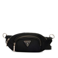 Nerka Guess. Czarne nerki i saszetki Guess, z aplikacjami, bez dodatków. Za 549.99 zł.