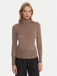 Luisa Spagnoli Golf Manos 100106 Czarny Slim Fit. Czarne swetry Luisa Spagnoli, s, bez wzorów, z wełny, bez ramiączek. Za 899.99 zł.