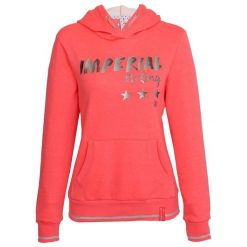 Bluza damska z kapturem Imperial Riding Royal. Brązowe bluzy IMPERIAL RIDING, l, bez wzorów, eleganckie, bez ramiączek, z kapturem. Za 302.50 zł.