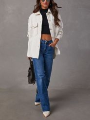 Milan Kiss Bluzka w kolorze kremowym rozmiar: L. Brązowe bluzki Milan Kiss, l, bez wzorów, bez kołnierzyka, bez ramiączek. Za 210.81 zł.