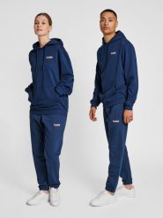 Bluza Hummel LGC Austin. Niebieskie bluzy Hummel, na jesień, m, bez wzorów, z bawełny, z kapturem, na fitness i siłownię. Za 236.85 zł.