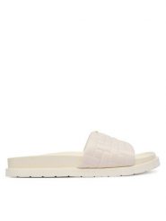Gant Klapki 32507312 Biały. Białe klapki Gant, bez wzorów, z materiału, bez obcasa, bez zapięcia. Za 329.99 zł.
