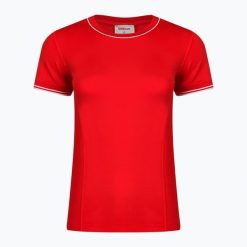 Koszulka damska Wilson Team Seamless. Białe t-shirty sportowe Wilson, bez wzorów, bez ramiączek. Za 189.99 zł.
