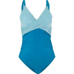 Kostium kąpielowy bonprix niebieskozielony. Stroje jednoczęściowe marki bonprix. Za 129.99 zł.