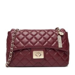 Torebka Nine West. Czerwone torebki klasyczne Nine West, bez wzorów, klasyczne, bez dodatków. Za 229.99 zł.