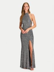 Hey Kyla Sukienka wieczorowa 5AJ006HK Zielony Slim Fit. Zielone sukienki Hey Kyla, bez wzorów, z syntetyku, wizytowe, bez kołnierzyka, bez ramiączek. Za 1,149.00 zł.
