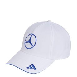 Czapka MERCEDES-AMG PETRONAS FORMULA 1 TEAM KIMI ANTONELLI. Białe czapki z daszkiem adidas, bez wzorów, z materiału, eleganckie. Za 239.00 zł.