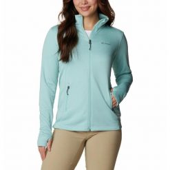 Columbia Bluza Park View Grid Fleece 1959713321. Niebieskie bluzy Columbia, bez wzorów, sportowe, bez ramiączek, bez kaptura. Za 278.99 zł.