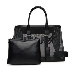 Torebka Liu Jo. Czarne torebki klasyczne Liu Jo, bez wzorów, klasyczne, bez dodatków. Za 439.99 zł.