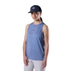 Damski tank top Rossignol Active. Niebieskie topy Rossignol, bez wzorów, bez kołnierzyka, bez ramiączek. Za 292.00 zł.