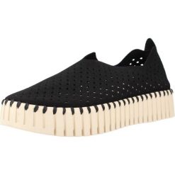 Buty ILSE JACOBSEN TULIP3373 Czarny. Czarne buty trekkingowe Ilse Jacobsen, bez wzorów, ze skóry, bez zapięcia, trekkingowe. Za 315.99 zł.