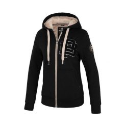 Bluza damska Pitbull rozpinana z kapturem Sherpa Ruffina. Czarne bluzy z kapturem PITBULL, m, bez wzorów, z kapturem. Za 269.00 zł.
