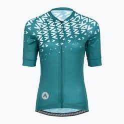 Koszulka rowerowa damska ATTABO Tevi WMNS. Zielone t-shirty sportowe ATTABO, xl, bez wzorów, z materiału, bez ramiączek, na fitness i siłownię. Za 129.99 zł.