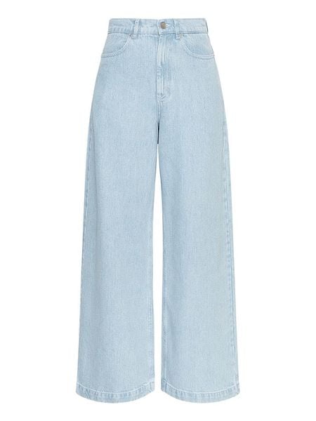 MOSS COPENHAGEN Dżinsy "Josephine Rue" - Comfort fit - w kolorze błękitnym rozmiar: S. Niebieskie jeansy Moss Copenhagen, s, bez wzorów, z podwyższonym stanem. Za 319.88 zł.