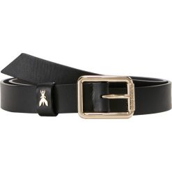 Patrizia Pepe BELT LIBELLE Pasek nero. Czarne paski marki Patrizia Pepe, w paski, z materiału. Za 419.00 zł.