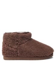 EMU Australia Śniegowce Stinger Micro Teddy W12773 Brązowy. Brązowe śniegowce Emu Australia, bez wzorów, ze skóry, bez zapięcia. Za 699.99 zł.