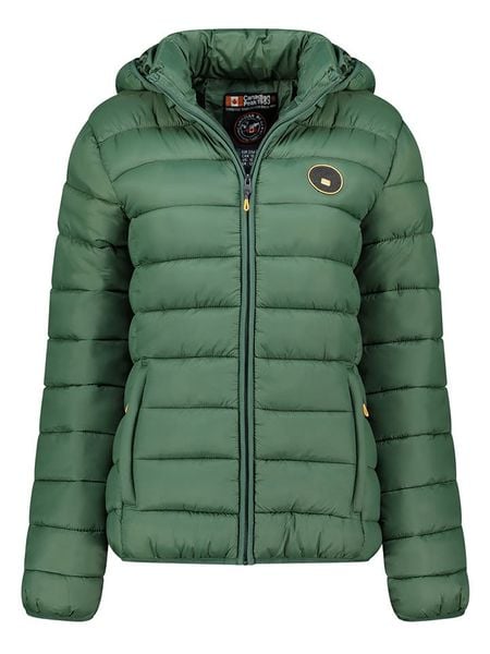 Canadian Peak Kurtka pikowana "Atikamapeak" w kolorze zielonym rozmiar: XXL. Zielone kurtki Canadian Peak, xxl, bez wzorów, bez kaptura. Za 197.63 zł.