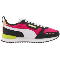Buty Puma R78 373117 56 białe. Białe buty do biegania bez wzorów, z gumy, bez zapięcia, do biegania. Za 307.35 zł.