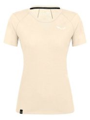 Salewa Koszulka trekkingowa "Agner Merino" w kolorze beżowym rozmiar: 42. Brązowe t-shirty sportowe Salewa, bez wzorów, z lyocellu, bez ramiączek, outdoorowe. Za 179.22 zł.
