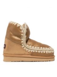 Mou Śniegowce Eskimo18 FW101001B Brązowy. Brązowe śniegowce Mou, bez wzorów, ze skóry, bez zapięcia. Za 1,119.00 zł.
