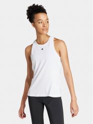 Adidas Koszulka techniczna Designed for Training IT7427 Biały Regular Fit. Białe t-shirty sportowe adidas, xs, bez wzorów, z syntetyku, bez ramiączek, na fitness i siłownię. Za 159.99 zł.