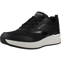 Buty SKECHERS BILLION 2 MONROE Czarny. Czarne trekkingi Skechers, bez wzorów, z syntetyku, bez zapięcia, trekkingowe. Za 298.99 zł.