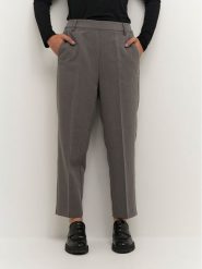 Kaffe Spodnie materiałowe Sakura 10506127 Szary Relaxed Fit. Szare spodnie materiałowe Kaffe, bez wzorów, z materiału. Za 129.99 zł.