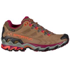 Buty trekkingowe damskie La Sportiva Ultra Raptor Ii Leather Gtx. Brązowe buty trekkingowe La Sportiva, z materiału, bez zapięcia. Za 954.00 zł.