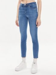 Wrangler Jeansy 112350940 Niebieski Skinny Fit. Niebieskie jeansy Wrangler, bez wzorów, z bawełny. Za 244.99 zł.