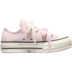Buty sportowe Converse Chuck Taylor All Star Lift. Czerwone buty treningowe Converse, bez wzorów, z materiału, bez zapięcia. Za 590.00 zł.