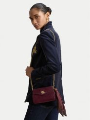 LAUREN RALPH LAUREN Torebka 432P18554002 Bordowy. Czerwone listonoszki Lauren Ralph Lauren, bez wzorów, ze skóry, bez dodatków. Za 1,199.00 zł.