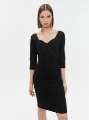 Marciano Guess Sukienka codzienna 3BGK0J 6375Z Czarny Bodycon Fit. Czarne sukienki Marciano Guess, na co dzień, z aplikacjami, z syntetyku, bez kołnierzyka, bez ramiączek, bodycon. Za 599.99 zł.