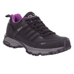 Buty Do Chodzenia Damskie Roisin DLX. Czarne buty trekkingowe Trespass, bez wzorów, bez zapięcia, trekkingowe. Za 474.99 zł.