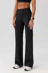 Damskie legginsy sportowe fitness Rough Radical Aven Long. Czerwone legginsy ROUGH RADICAL, bez wzorów, z dzianiny, sportowe. Za 189.90 zł.