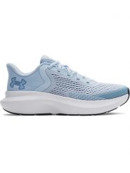 Under Armour Buty w kolorze błękitnym do biegania rozmiar: 42,5. Niebieskie buty do biegania Under Armour, bez wzorów, z materiału, bez zapięcia, do biegania. Za 204.96 zł.