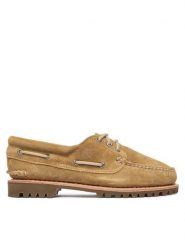 Timberland Półbuty TB0A2GNVEW11 Beżowy. Brązowe półbuty wsuwane Timberland, bez wzorów, ze skóry, bez obcasa, na płaskiej podeszwie. Za 899.99 zł.