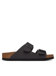 Birkenstock Klapki Arizona 1032023 Szary. Szare klapki Birkenstock, bez wzorów, ze skóry, bez obcasa, bez zapięcia. Za 399.99 zł.