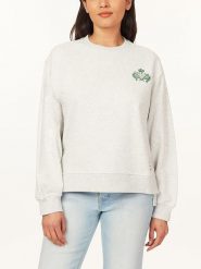 Scotch & Soda Bluza w kolorze jasnoszarym rozmiar: S. Szare bluzy Scotch & Soda, s, bez wzorów, z bawełny, bez kaptura. Za 202.98 zł.