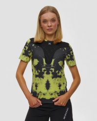 Koszulka damska X-Bionic Corefusion Run Shirt Tie Dye Electric Energy Y015. Czarne t-shirty sportowe X BIONIC, l, bez wzorów, z materiału, bez ramiączek, do biegania. Za 410.00 zł.