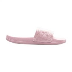 Klapki Big Star W LL274A157-600 różowe. Czerwone klapki bez wzorów, z materiału, eleganckie, bez obcasa, bez zapięcia. Za 137.79 zł.