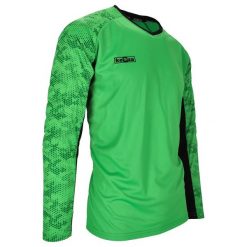 Bluza bramkarska Keeza Bastion Junior. Zielone bluzy KEEZA, bez wzorów, z materiału, eleganckie, bez ramiączek, bez kaptura. Za 77.00 zł.