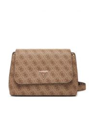 Guess Torebka Meridian II HWSG69 74200 Brązowy. Brązowe listonoszki Guess, z aplikacjami, ze skóry, bez dodatków. Za 399.99 zł.