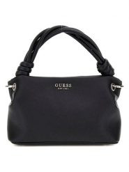 Guess Torebka w kolorze czarnym - 23 x 15 x 12 cm rozmiar: onesize. Czarne torebki klasyczne Guess, z aplikacjami, z materiału, przez ramię, bez dodatków. Za 448.99 zł.