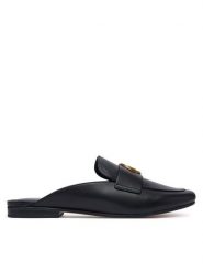 MICHAEL Michael Kors Klapki Mckenzie 40T6MZFP1L Czarny. Czarne klapki MICHAEL Michael Kors, bez wzorów, ze skóry, bez obcasa, bez zapięcia. Za 679.99 zł.